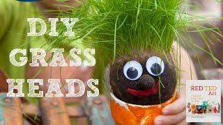 How to Make a Grass Head