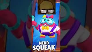 Скуик= мем №14 #ботаник #nerd #brawlstars