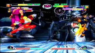 Marvel vs Capcom 2: HD Remix:  PS360HD vs BroKenGaMeViDeOZ (Match 2(Online Match #10)