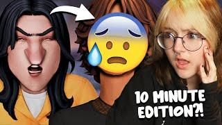 10 minute Ugly to Beauty Challenge *very difficult* | Sims 4 Create a Sim