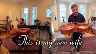 Hauser Introduces His New Cello: 'Meet My New Wife!' ️