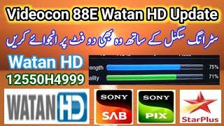 Videocon 88e New Channel List Update On 2Feet Dish || 2024