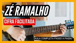 Zé Ramalho - Eternas Ondas - Cifra Facilitada (aula de violão completa passo a passo)