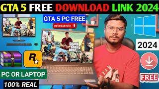 GTA 5 DOWNLOAD PC FREE 2024 | HOW TO DOWNLOAD AND INSTALL GTA 5 IN PC OR LAPTOP | GTA V PC DOWNLOAD