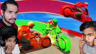 GTA 5 : INTENSE TRON BATTLE !! ft@GAMETHERAPISTYT