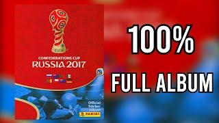 Panini Full Album FIFA Confederation Cup Russia 2017 100% - COMPLETE, LLENO, COMPLETO, ЗАПОЛНЕННЫЙ