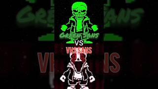 Green Sans vs VHS Sans 1V1