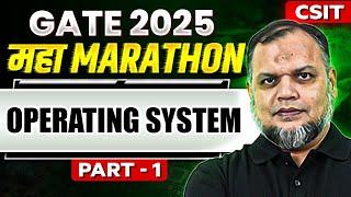 Maha Marathon - Operating System Part - 1 With Khaleel Sir || GATE 2025