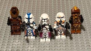 TOP 5 Favorite LEGO Custom Clone Minifigures!!! #legostarwars #legoreview #lego #legocustom