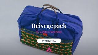 Carlitos Handmade Travel Bag | Reisegepack | Weekender Tasche | Reiter | Laptop Tasche | Ledertasche