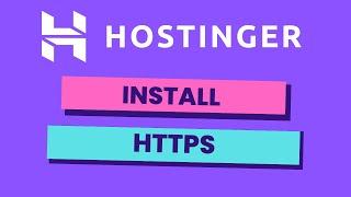How to Install Free SSL Certificate in Hostinger