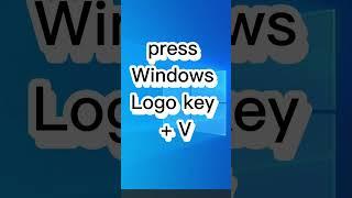 How to Copy & Paste Multiple Items With Clipboard on Windows #shorts