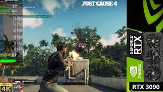 Just Cause 4 Very High Settings 4K | RTX 3090 | Ryzen 3950X