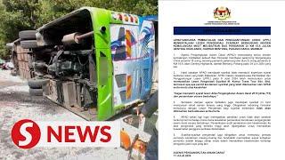 Genting crash: Apad cancels operating licence of tour company responsible for bus