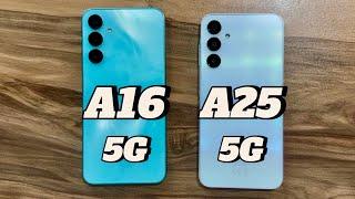 Samsung Galaxy A16 5G vs Samsung Galaxy A25 5G