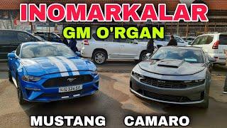 2022 INOMARKA NARXLARI.  FORD MUSTANG, CAMARO, MERS, BMW.  04.01.2022... #mustang