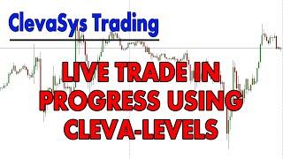 Live Trade Example Using My Indicator to identify Bank and Institutional Levels