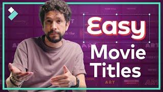 Master the Art of Hollywood Titles | Wondershare Filmora 13