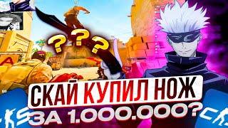 SKYWHYWALKER КУПИЛ СЕБЕ НОВЫЙ НОЖ ЗА 1.000.000!? ТИММЕЙТ НА ФЕЙСИТЕ ЗАВОЗИТ КОНТЕНТ СКАЮ НА СТРИМЕ!!