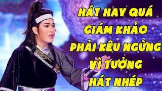 Thí Sinh Hát Cải Lương Quá Hay Giám Khảo Phải Kêu Ngừng Nhạc Vì Sợ Hát Nhép | Yêu Ca Cổ THVL