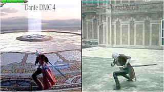Devil May Cry 4 Dante vs Devil May Cry 5 Dante dark slayer | Comparison