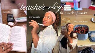 TEACHER VLOG | we got the job! a few days in my life as a science facilitator