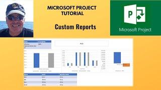 Custom reports in Microsoft Project.
