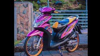 Galeri Modifikasi honda beat di jamin bikin lumer 