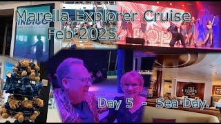 Marella Explorer Cruise Feb 2025  -  Day 5  -  Sea Day.