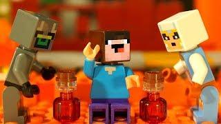 АРЕНА ЧЕРЕП  Привет Сосед и ФНАФ - Лего НУБик Майнкрафт - LEGO Minecraft