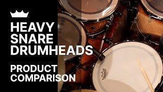 Heavy Snare Drumheads Comparison | Remo