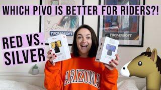 WHICH PIVO POD IS BETTER FOR HORSE RIDING? RED VS. SILVER | UK Equestrian YouTuber