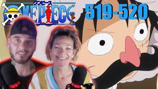 THE STRAW HATS NEW LOOKS!  | One Piece Ep 519/520 | Reaction & Discussion