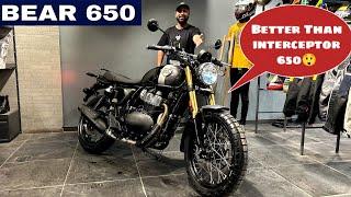 2025 Royal Enfield Bear 650  Details Review  is it Better Than interceptor 650  | #delhidcvlogs