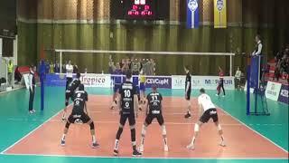 Cev Cup Highlights ( Ok Budva - Leuven) 2021-2022. Maxim Mikhaylov # 18