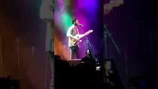 Darren Criss performing 'Somewhere Only We Know" in Mexico City