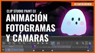 Animar una ilustración con Fotogramas Claves y cámaras en Clip studio Paint