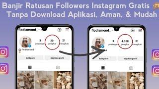 [no login] Cara Menambah Ribuan Followers Instagram Tiktok Tanpa Akun Tumbal New️