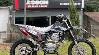 Reforma XRE300 essa deu trabalho Jacson Racing