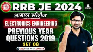 RRB JE 2024 | RRB JE Electronics Engineering Previous Year Questions 2019 #8 | By Anant Sir