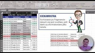 Excel - Podstawy sortowania | Kurs Excel SuperHero 2.1