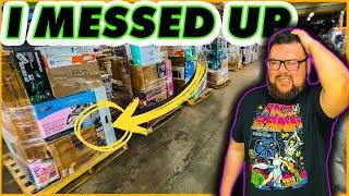 Buying liquidation pallets and going to Amazon bins