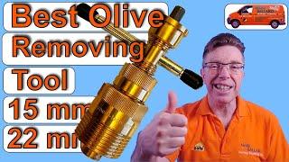 Review, "Monument Olive Removing Tool" Removes 15mm & 22mm Olives. A Must Have for Your Tool Box