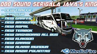 RILISS..!! OBB SOUND SERIGALA JAVA'S KING LEPAS GAS SUARA GUK GUK || BUSSID V3.4.3