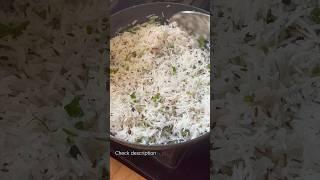 Restaurant Style Jeera Rice / Tasty Jeera rice / Rice Recipes #shortsvideo #shorts