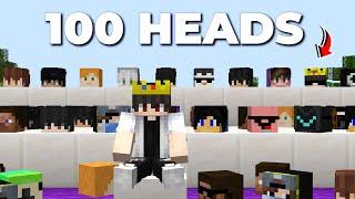 Why I Collected 100 Heads in this Minecraft Server