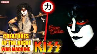 KISS - CREATURES OF THE NIGHT  (DRUM COVER  BY JULLY LEE ) TRIBUTE TO ERIC CARR THE FOX PART 1