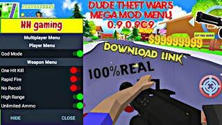 dude theft wars mega mod menu unlimited money no root unlock all no ads multiplayer work