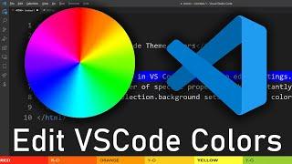 How To Change & Edit Color Theme in Visual Studio Code