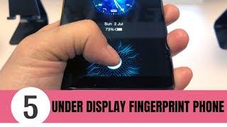 6 Best Phones With Under Display Fingerprint Sensor